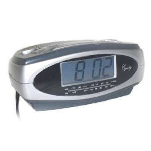    EQUITY 44100 Insta Set Clock Radio with 1 LCD
