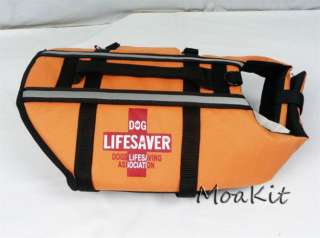 Lovable Dog Life Presaver Flotation Safety Jacket Vest Large ( L 