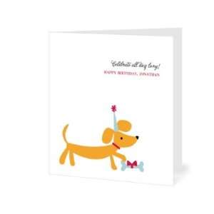  Birthday Greeting Cards   Puppy Present By Pinkerton 