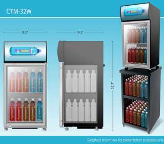   RefrigeratorBeverage Display Cooler, Pepsi Coke Soda Fridge  