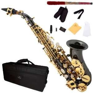   Soprano Saxophone + Case, Reeds and Accessories Musical Instruments