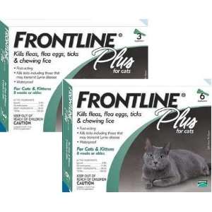  FRONTLINE PLUS for Cats Flea & Tick Control