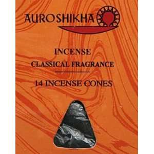  Cedar   Auroshikha Classical Fragrance Incense Cones   14 