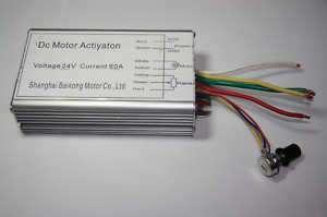 24V 60A DC Motor Speed Control PWM HHO RC Controller  