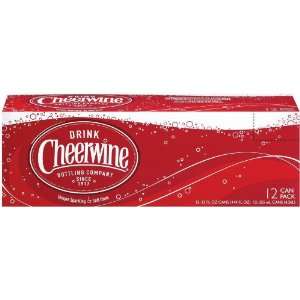 Cheerwine Soda Fridge Pack (24 unit Grocery & Gourmet Food