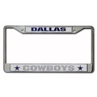 Rico Dallas Cowboys Chrome License Plate Frame