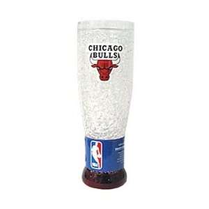  NBA Crystal Freezer Pilsner Mug   Chicago Bulls Sports 