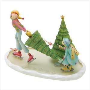 Christmas Tree Selection Holiday Figurine Home Decor