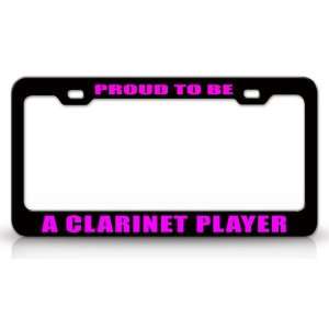 PROUD TO BE A CLARINET PLAYER Occupational Career, High Quality STEEL 
