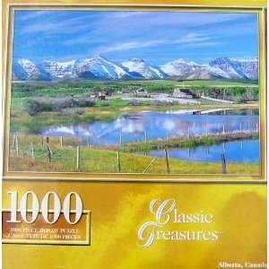    Classic Treasures 1000pc. Puzzle Alberta, Canada Toys & Games