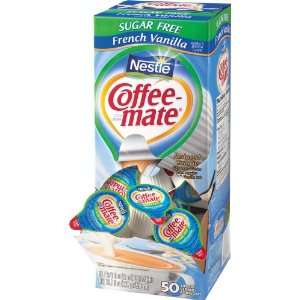 Coffee Mate Coffee Creamer, Sugar Free French Vanilla Liquid Singles 