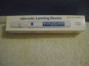 Med Care 5 Depth Adjustable Lancing Device New In Box  