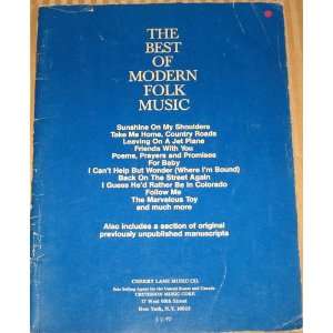 Best of Modern Folk Music Dan Fox  Books