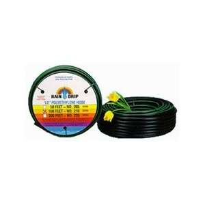  5/8 inch Poly Drip Watering Hose, 1000 feet Coil Patio 