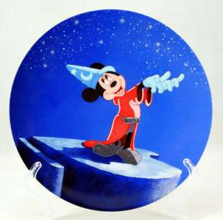 DISNEY COLLECTIBLE Plate FANTASIA Apprentices Dream  