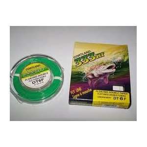  Cortland 333HT Floating Double Taper Fly Line DT8F Green 