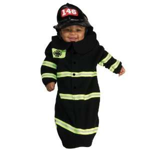  Party By Rubies Costumes Firefighter Deluxe Bunting Infant Costume 