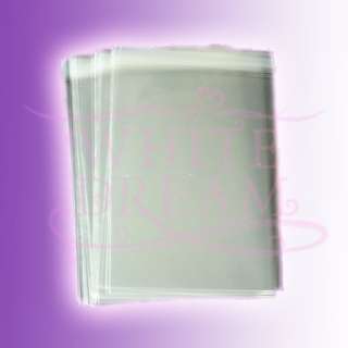 50 C6 Cello Bags for Greeting Cards / Clear Cellophane  