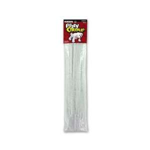    12 pack 15mm white chenille craft stems Arts, Crafts & Sewing