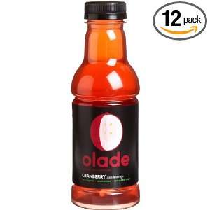 Olade Juice Cranberry, 16 Ounce (Pack of 12)  Grocery 