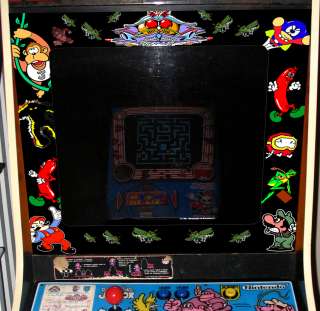 Arcade Multicade Bezel Nintendo Vs Donkey Kong Jr Playchoice Size 