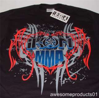 Brand New IKON Tribal Dragon MMA/UFC T Shirt size XL  