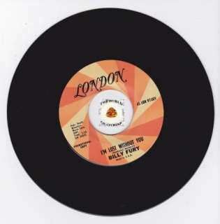 HEAR RARE US PROMO DJ 45 BILLY FURY Go Ahead And Ask Her LONDON 9740 