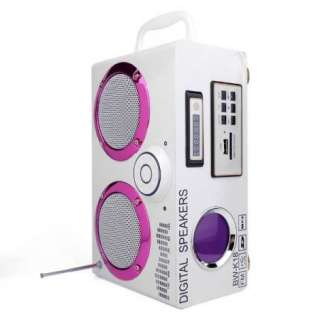 Hot USB SD RC Speaker F /4 DVD CD Player iPod iPhone  
