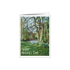  Mothers Day Card Spring Landscape Card Health & Personal 