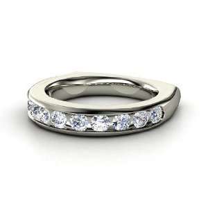  Decimal Band, Platinum Ring with Diamond Jewelry