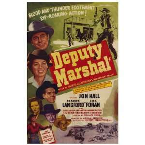  Deputy Marshal (1949) 27 x 40 Movie Poster Style A