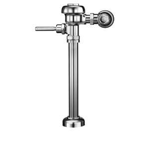   Flushometer, for floor mounted or wall hung 1 1/2 top spud bowls