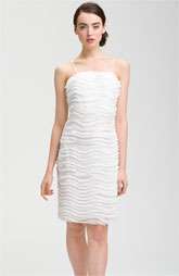 Calvin Klein Ruffle Mesh Sheath Dress $178.00