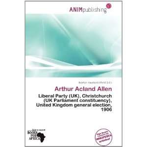    Arthur Acland Allen (9786200811608) Norton Fausto Garfield Books