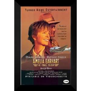 Amelia Earhart Final Flight 27x40 FRAMED Movie Poster