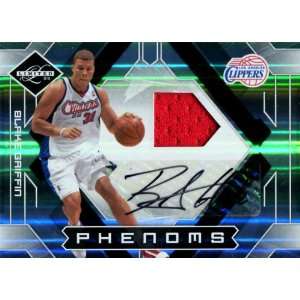 Blake Griffin Autographed 2009 2010 Leaf Limited Patch Card