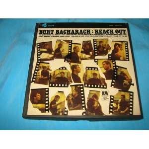 Burt Bacharach Reach Out, Reel to Reel, 4 Track Stereo Tape