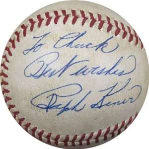   Autographed/Signed Official Charles Feeney Baseball