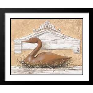 Cindy Sampson Framed and Double Matted Art 25x29 Country Keepsakes