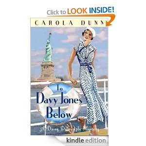To Davy Jones Below (Daisy Dalrymple Mystery) Carola Dunn  