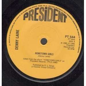   GIRLS 7 INCH (7 VINYL 45) UK PRESIDENT 1986 DENNY LAINE Music