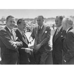  Racetrack Owner Ben Smith with Eric Johnson and Other 