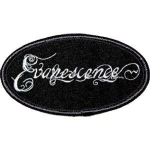  EVANESCENCE SCRIPT LOGO EMBROIDERED PATCH