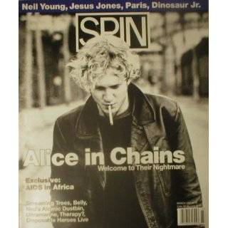 Spin Magazine March 1993 Layne Staley Alice In Chains (Single Back 