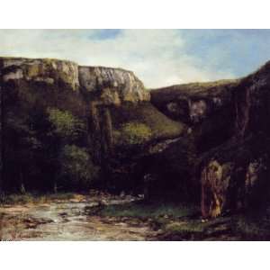 Hand Made Oil Reproduction   Gustave Courbet   24 x 18 inches   The 