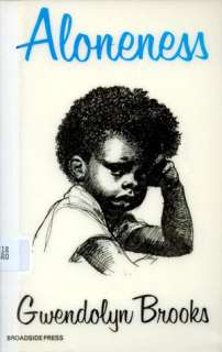 Aloneness by Gwendolyn Brooks Front Book Cover