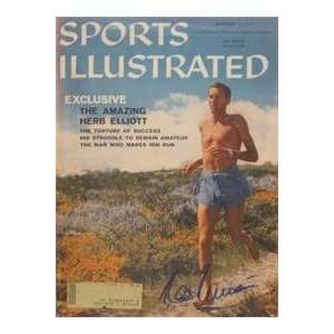  Herb Elliott autographed Sports Illustrated Magazine 