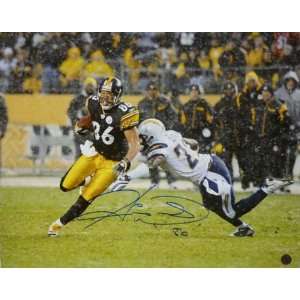 Hines Ward Autographed Pittsburgh Steelers 16x20