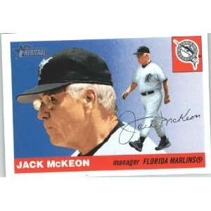  2004 Topps Heritage #130 Jack McKeon MGR   Florida Marlins 