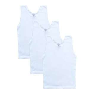  Jack & Jill Underwear Girls Top Camisole   3 Pack   White (3, White 